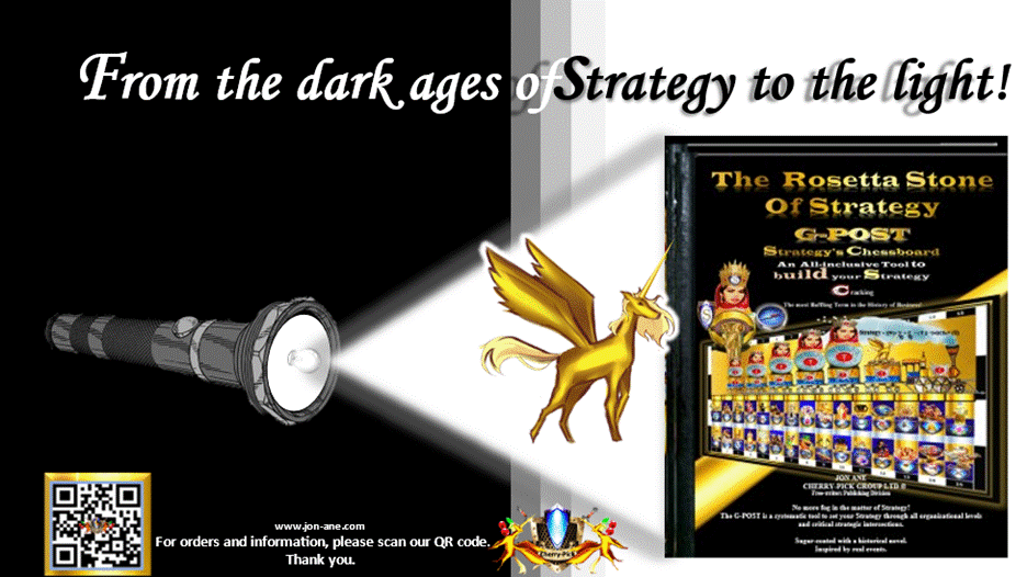 G-POST STRATEGY TOOL – strategy – From the dark ages of strategy to the light! Jon Ane, The Rosetta Stone of Strategy.