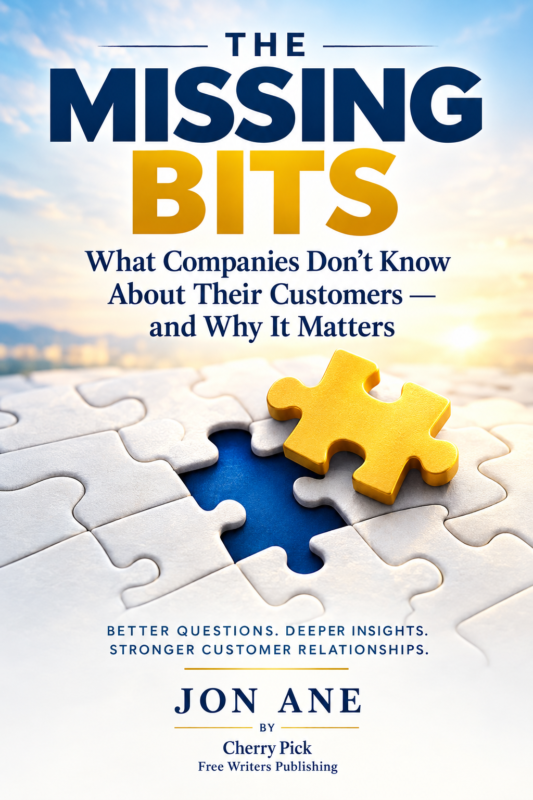 THE MISSING BITS BOOK BY JON ANE- THE MISSING INFORMATION ABOUT YOUR MARKET THAT REALLY MATTERS